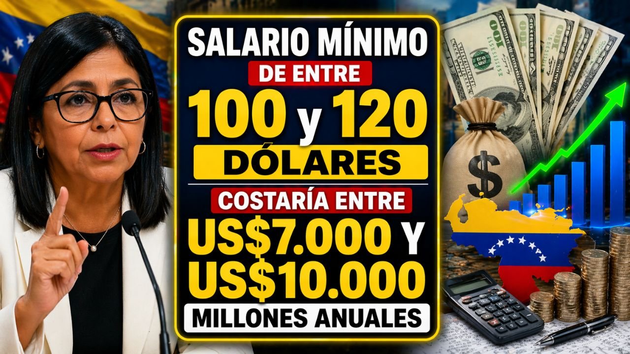 Salario mínimo de entre 100 y 120 dólares costaría entre US$7.000 y US$10.000 millones anuales